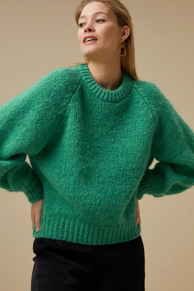 By-Bar | lucia pullover 684 - light mint