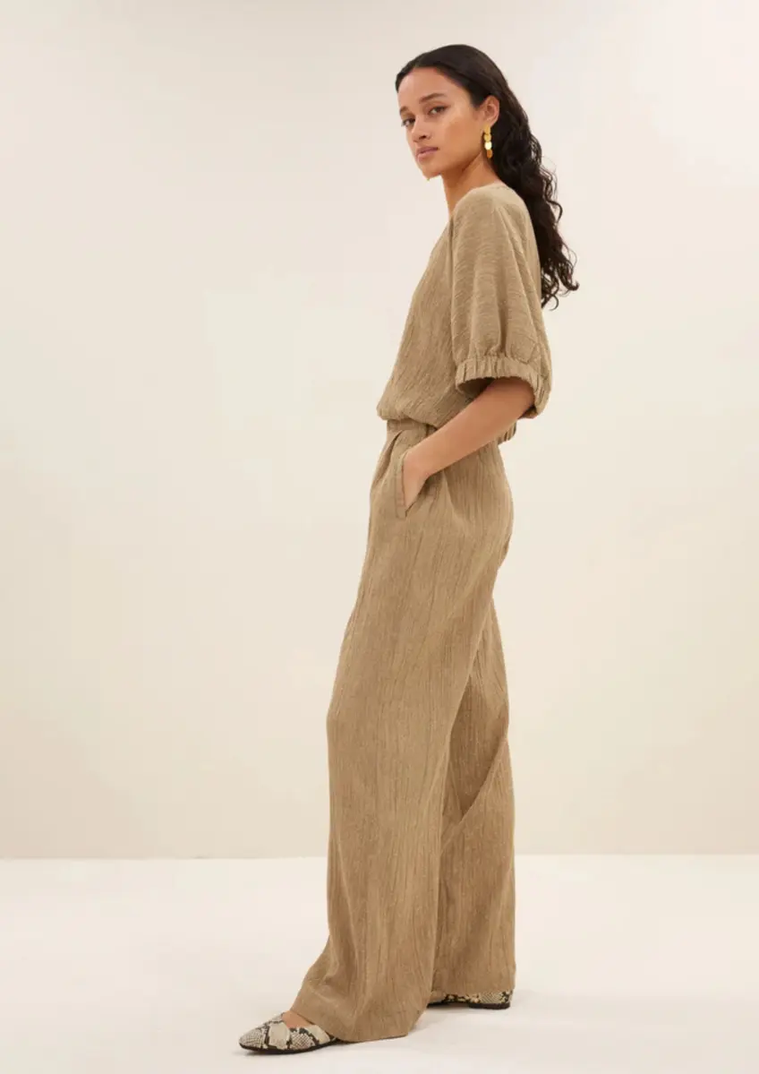 By Bar | Mabel lurex blouse
