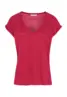 By-Bar | Momi linen top 237 - cerise