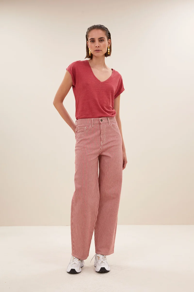 By Bar | Momi linen top