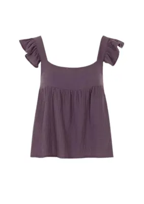 By-Bar | pippa doppia top dark lavender