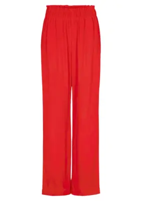 By-Bar | robyn viscose pant poppy red