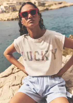 By Bar | Thelma lucky rainbow top