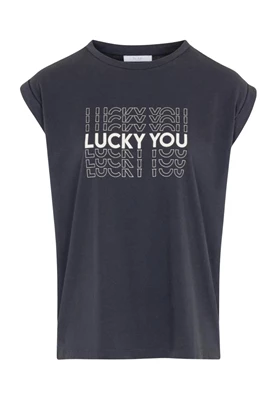 By-Bar | Thelma lucky you top 861 - jet black