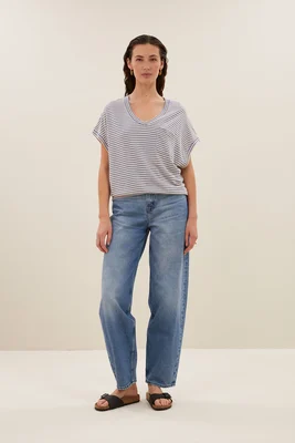By Bar | Tyler small stripe top