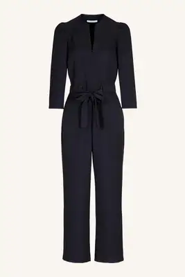 By Bar | vida solid jumpsuit 856 midnight