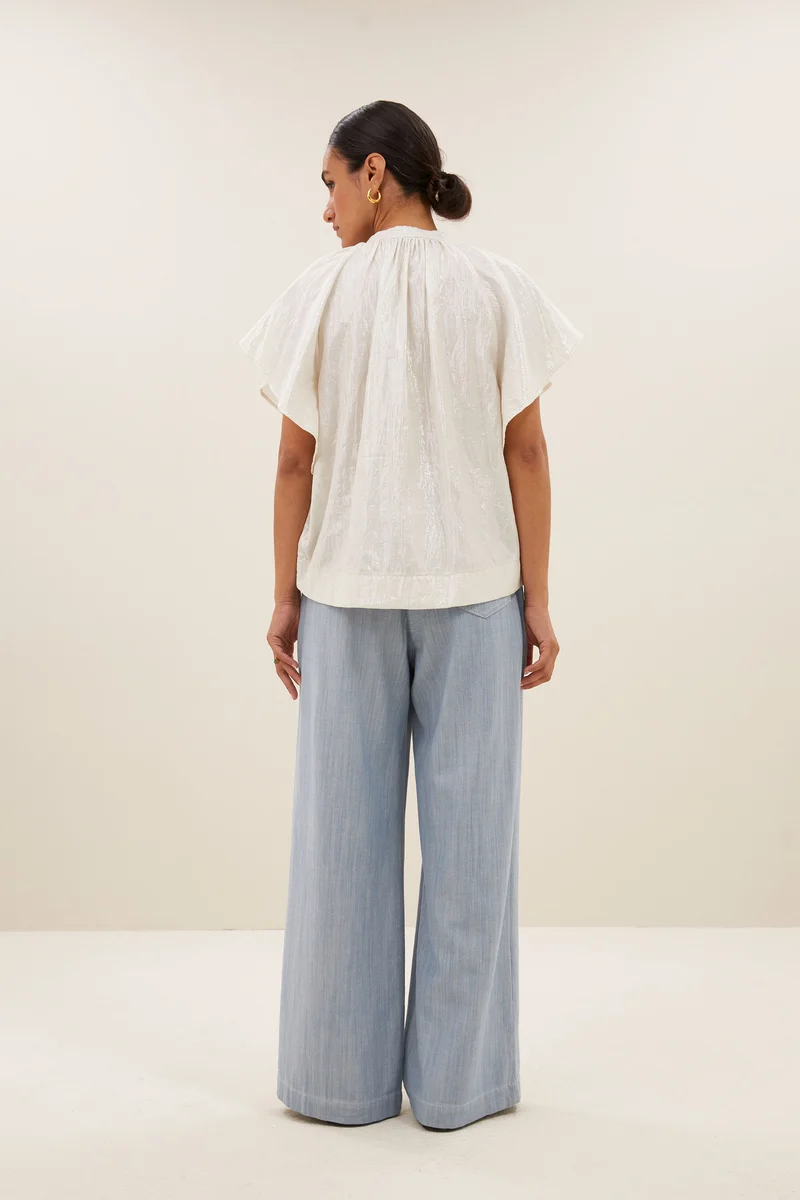 By Bar | Vina lurex blouse