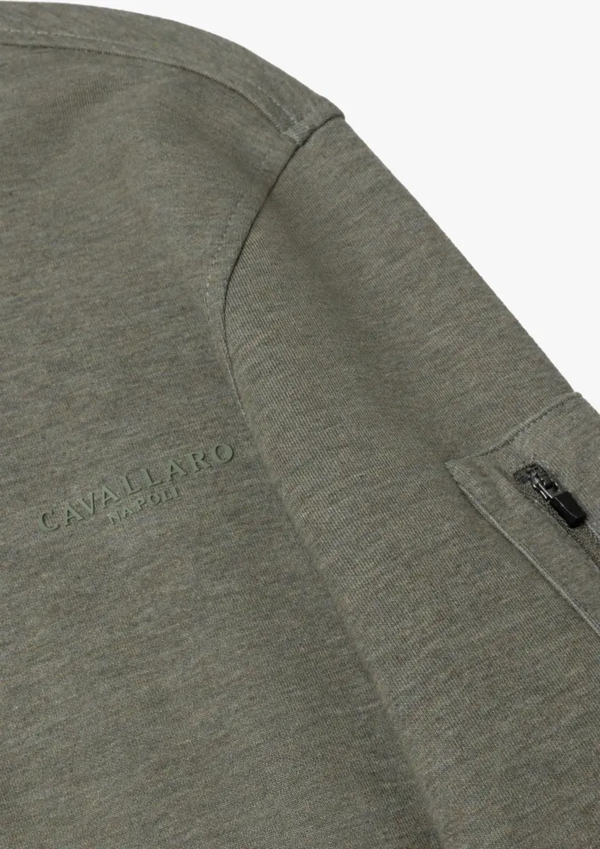 Cavallaro | Bellunio half zip sweat