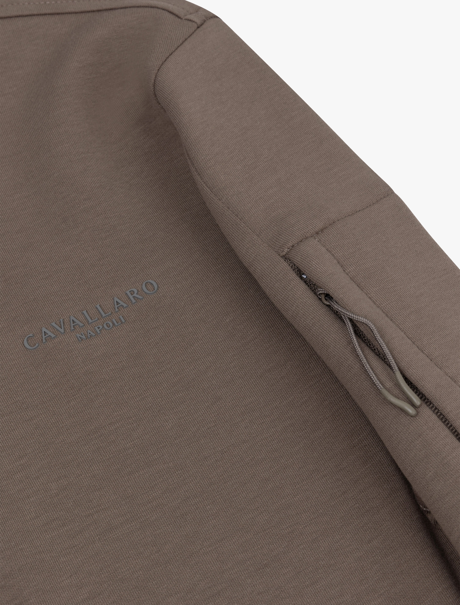 Cavallaro | Benalio half zip sweat