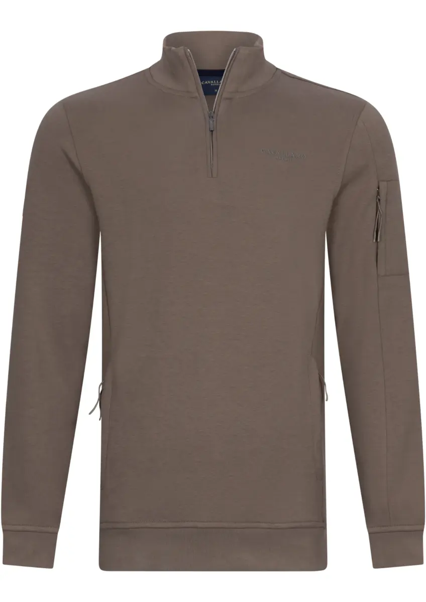 Cavallaro | Benalio half zip sweat