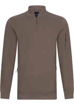 Cavallaro | Benalio half zip sweat