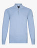 Cavallaro | Palio Half Zip Pullover Light Blue 600000