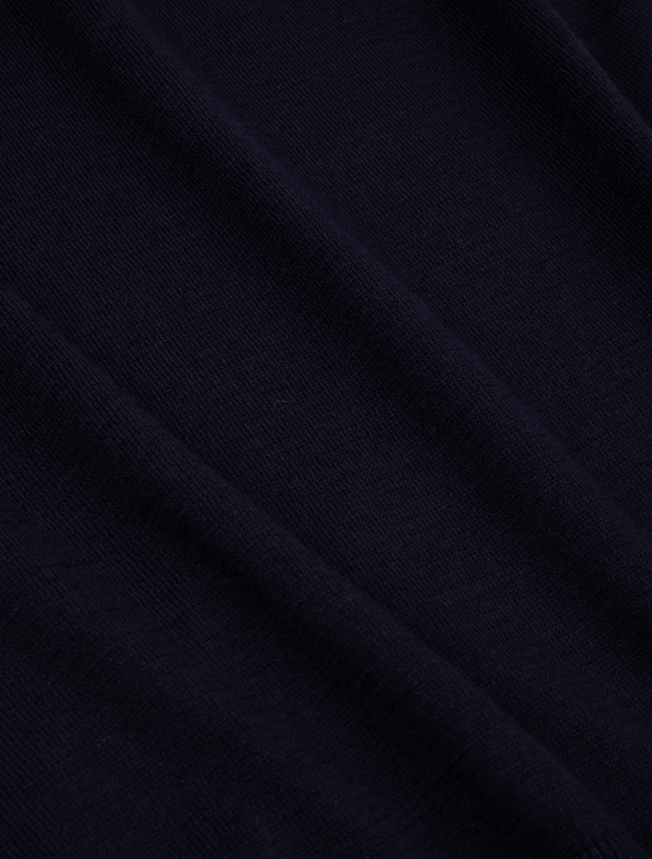 Cavallaro | Sorrentino R-Neck Pullover Dark Blue 699000