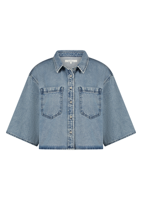 Circle of Trust | Mae denim blouse