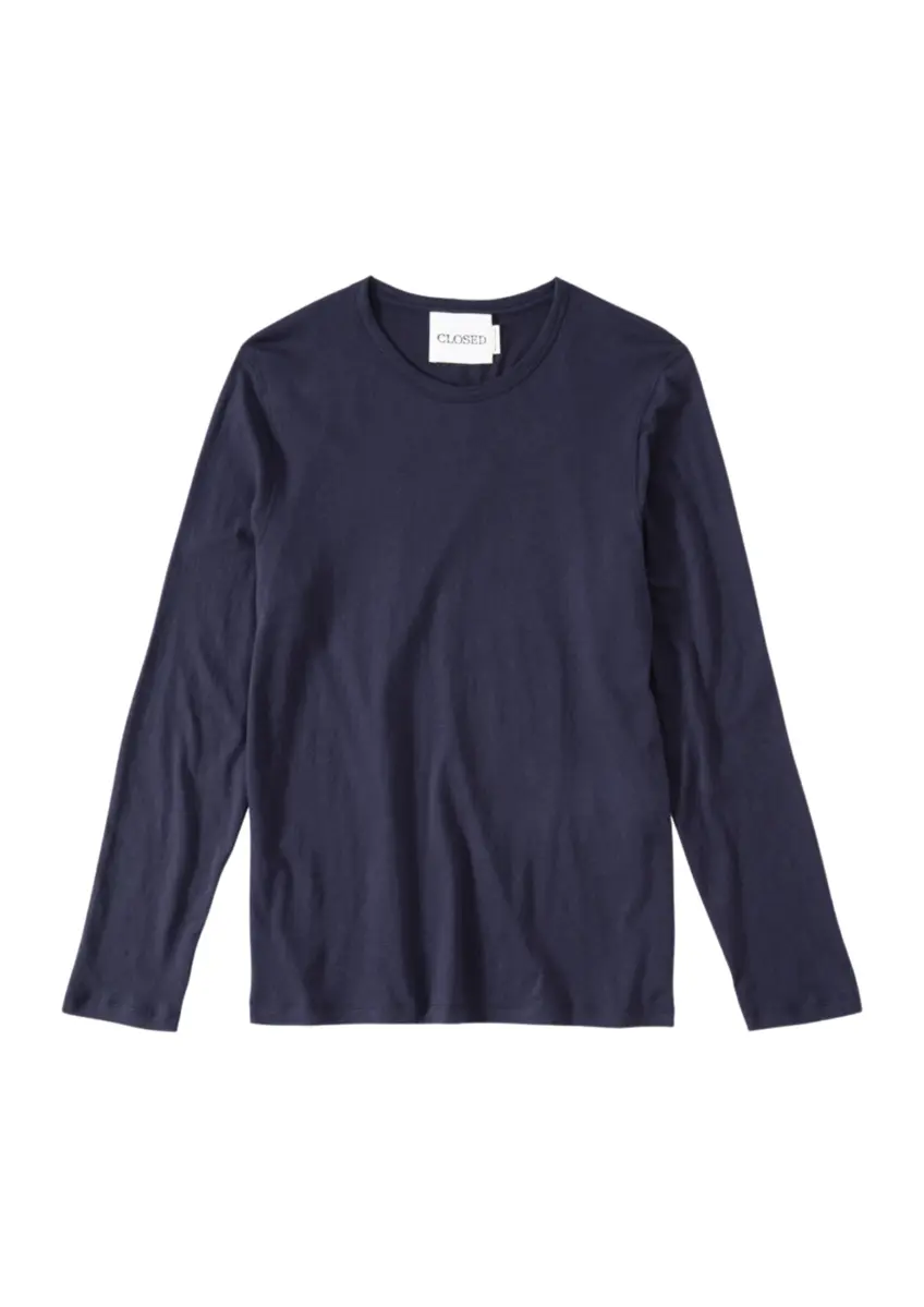 Closed | COTTON CASHMERE LONGSLEEVE 568 dark night