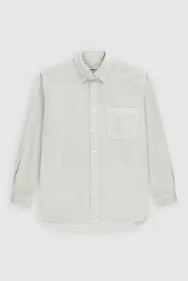 Closed | formal army shirt marl stone