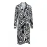 &Co | LESSY ARTY LEAVE A-Black Multi