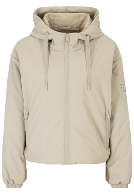 Covered | Ladies pu jacket - knitted l612fc pam