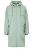 Covered | Ladies pu jacket - knitted l613fc pearl
