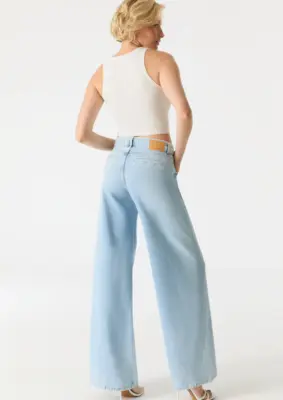 Cup of Joe | Hazel Mid Waist Full Length 5 Pocket Jeans