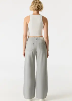 Cup of Joe | Maxine Low Waist Full Length Drop Crotch Chino Jeans