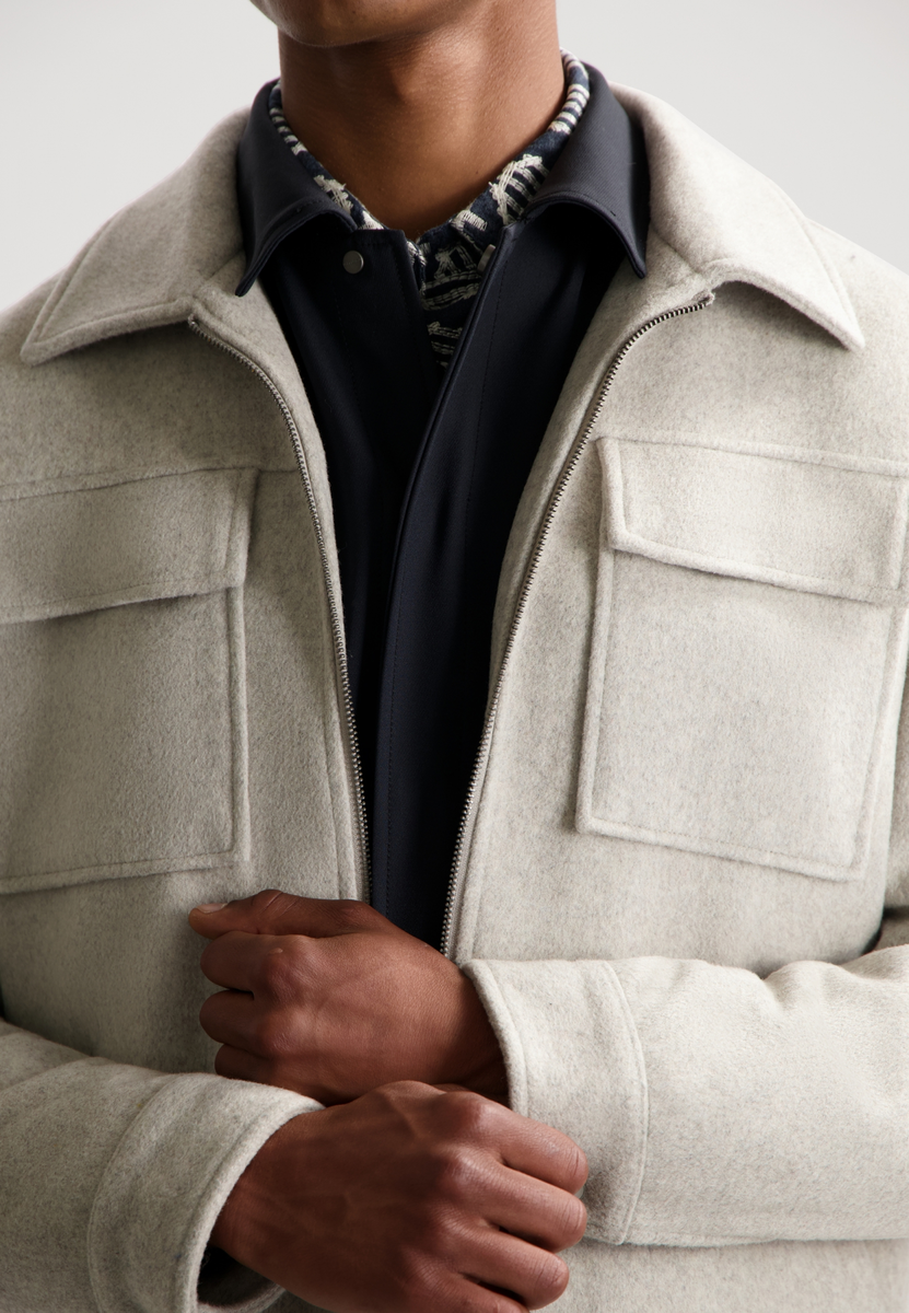 Dstrezzed Ds colton wool jacket