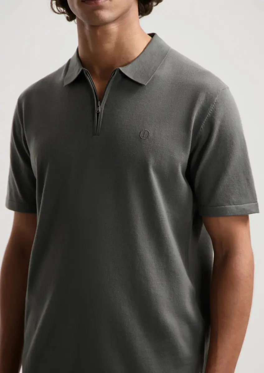 Dstrezzed | Ds_dorian zip polo