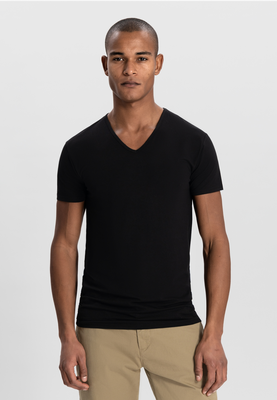 Dstrezzed | DS_Eastwood 2 Pack V-Neck Tee Bamboo Blend