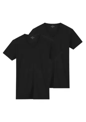Dstrezzed | DS_Eastwood 2 Pack V-Neck Tee Bamboo Blend