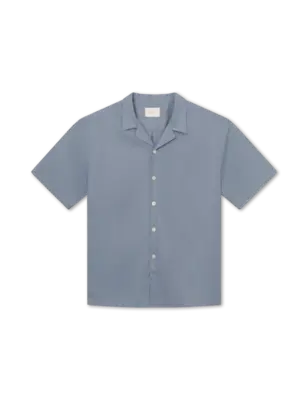 Foret | Basin ss shirt vintage blue