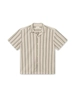 Foret | Otter seerssucker ss shirt grey stripe
