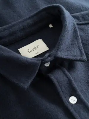 Foret | SLOW SHIRT - NAVY