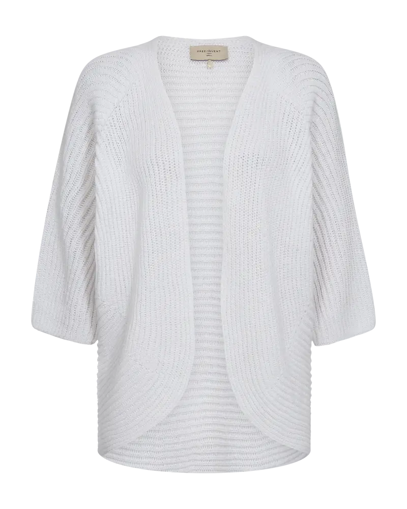 Freequent | cotla-cardigan brilliant white