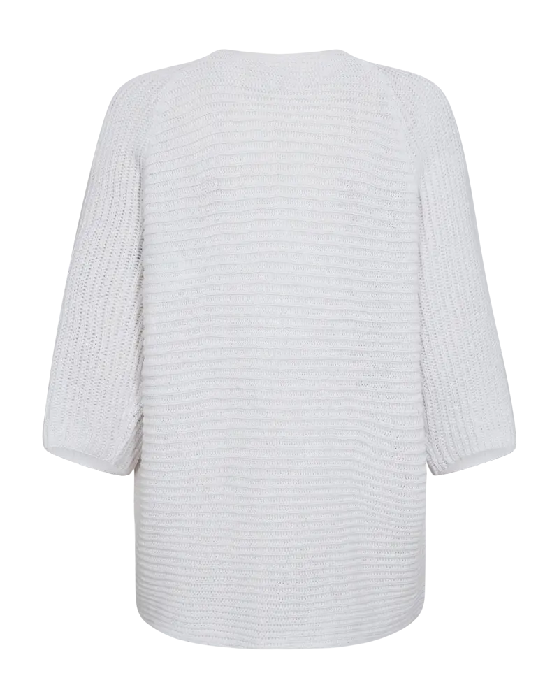 Freequent | cotla-cardigan brilliant white