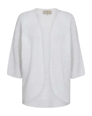 Freequent | cotla-cardigan brilliant white