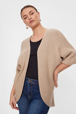 Freequent | cotla-cardigan simply taupe mel.