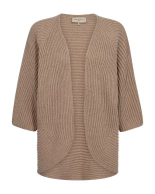 Freequent | cotla-cardigan simply taupe mel.