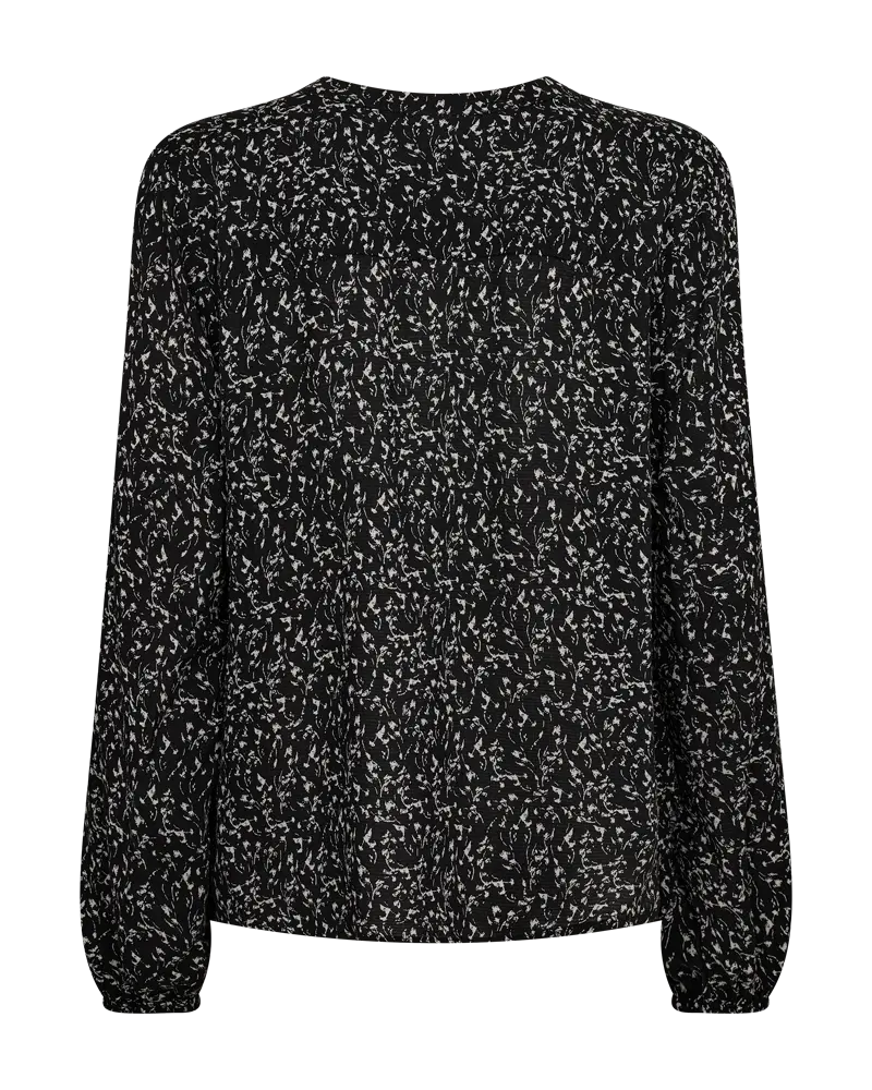 Freequent | Fqadney-blouse black w. moonbeam