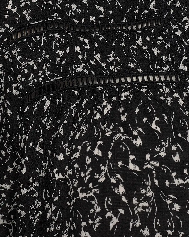 Freequent | Fqadney-blouse black w. moonbeam