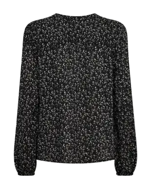 Freequent | Fqadney-blouse black w. moonbeam