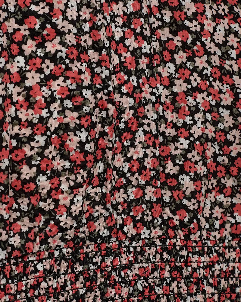 Freequent | Fqadney-blouse hot coral w. black