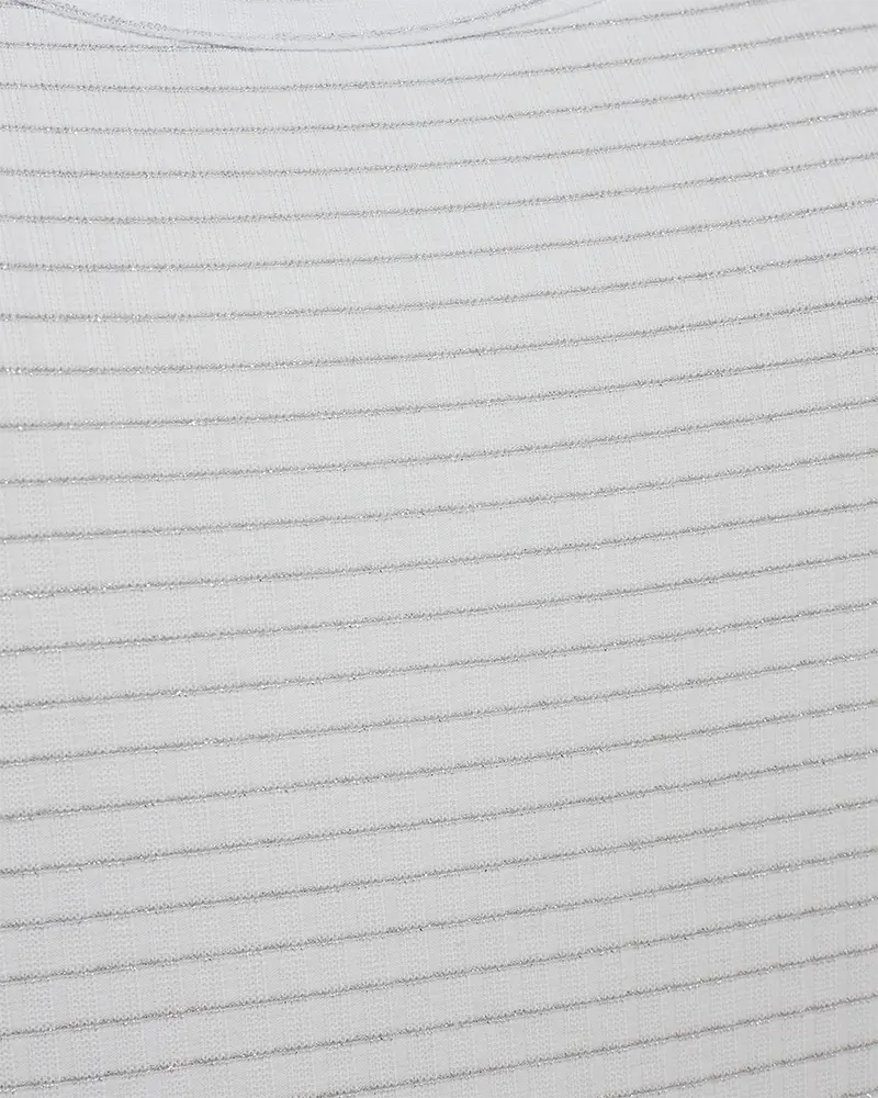 Freequent | Fqame-top brilliant white w. silver