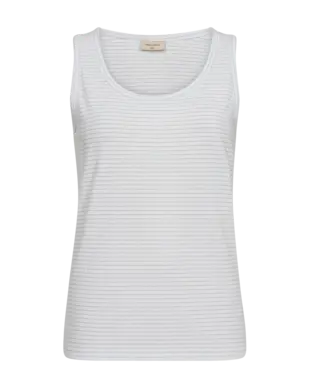 Freequent | Fqame-top brilliant white w. silver