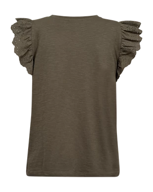 Freequent | Fqazing-tee dusty olive