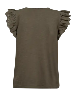 Freequent | Fqazing-tee dusty olive