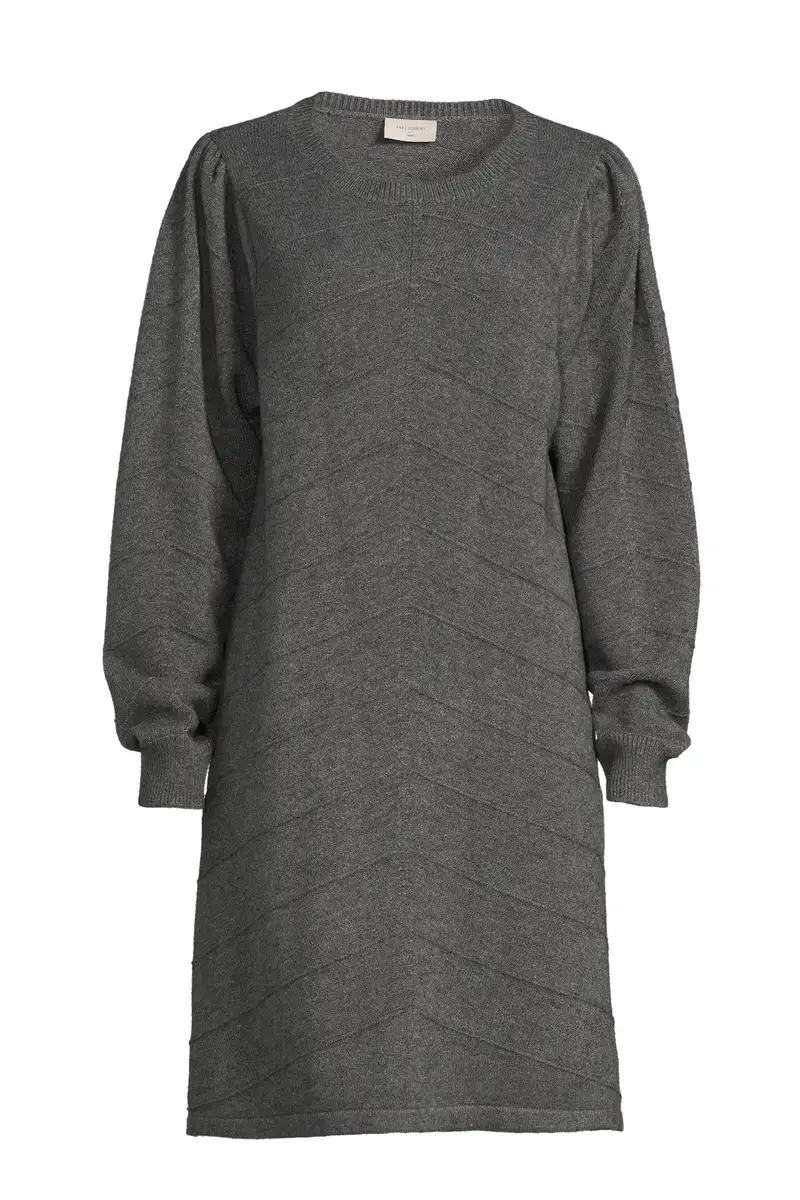 Freequent | FQCLAURA-DRESS Dark grey melange