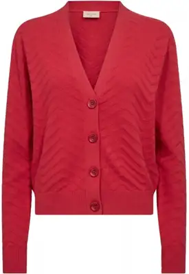 Freequent | FQDODO-CARDIGAN Rococco Red