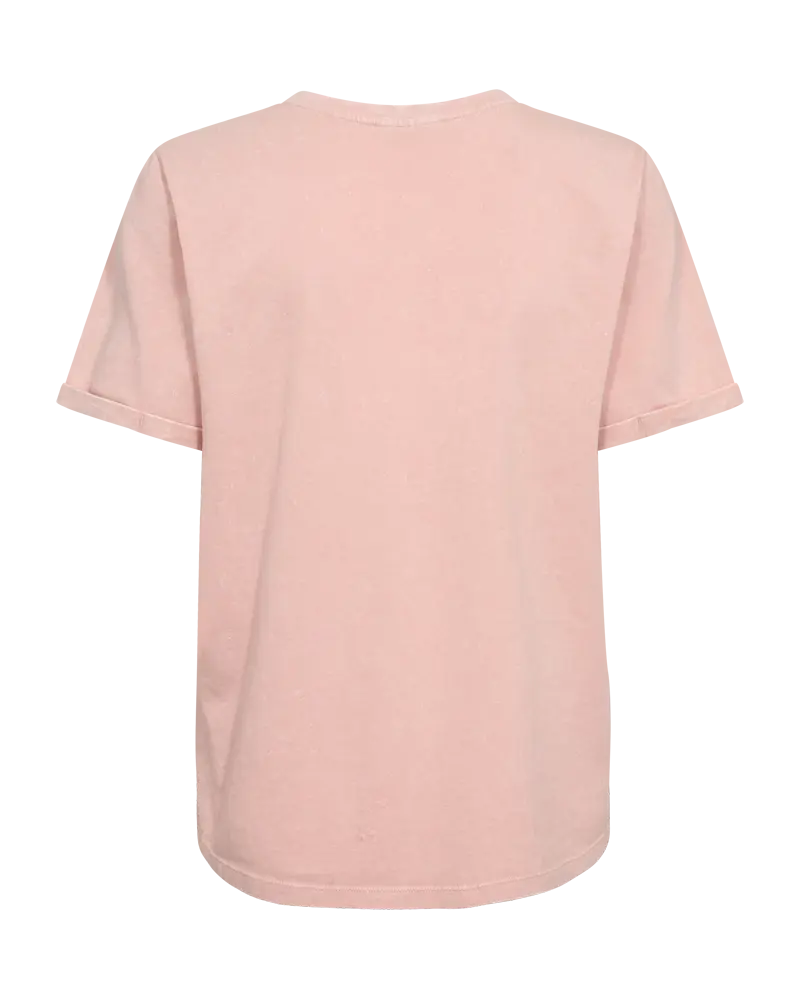 Freequent | Fqfedi-tee coral cloud w. hot coral