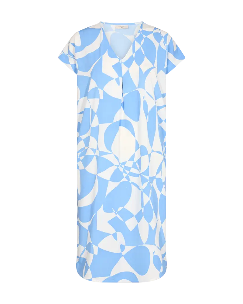 Freequent | FQFLOI-DRESS Vista Blue w. Cloud