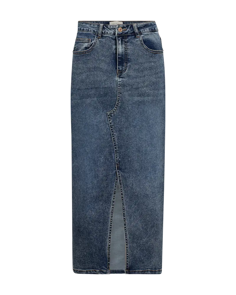 Freequent | Fqhalle-skirt medium blue denim